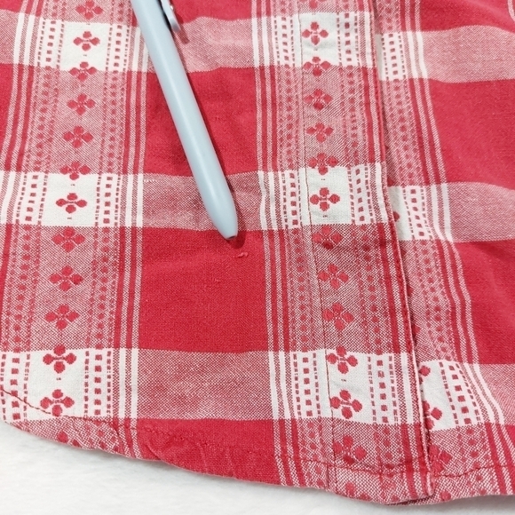 BACKROAD BLUES VINTAGE PLAID SHORT SLEEVE BUTTON DOWN SHIRT SIZE MEDIUM - Picture 4 of 8